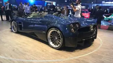 Pagani Huayra Roadster Женева