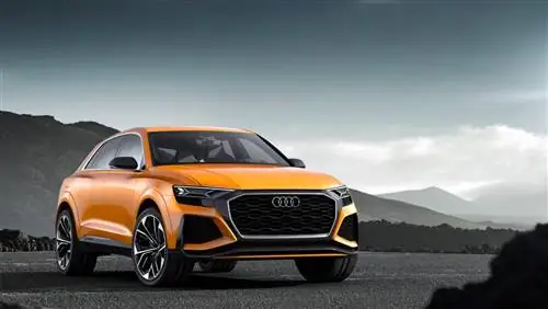 Спортивный концепт Audi Q8 - гибридный внедорожник в стиле RS дебютирует в Женеве