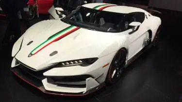 Italdesign Zerouno - три четверти спереди