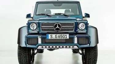 Mercedes-Maybach G650 Landaulet - передняя часть