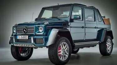 Mercedes-Maybach G650 Landaulet - три четверти спереди