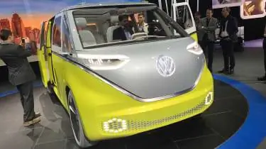 VW ID Buzz Concept - передняя четверть