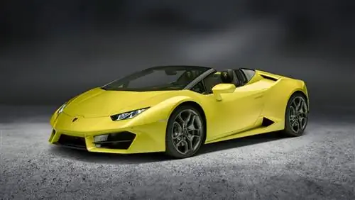 Анонсирован заднеприводный Lamborghini Huracan Spyder - версия нашего любимого Huracan с откидным верхом