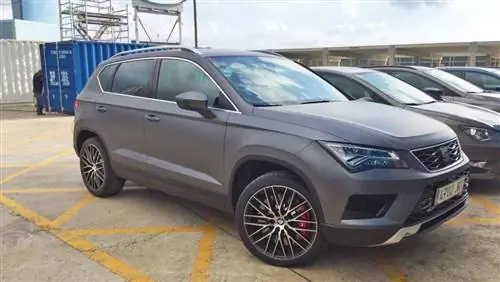 Обнаружен 300-сильный SEAT Ateca Cupra - новый производительный внедорожник, запуск которого запланирован на 2017 год