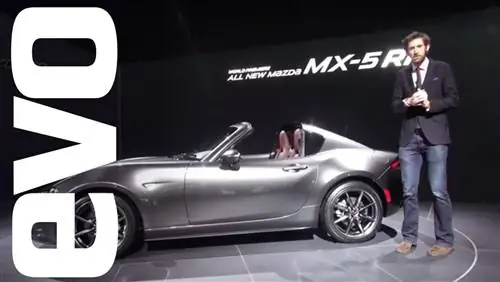 Превью Mazda MX-5 RF - новое видео показывает, как работает крыша