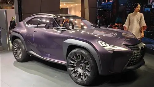 Концепт Lexus UX - роскошный компактный кроссовер дебютирует в Париже