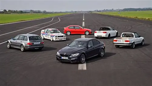 BMW M3 исполняется 30 лет - BMW отмечает специальные проекты