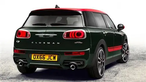 Новый Mini John Cooper Works Clubman дебютирует на Парижской выставке