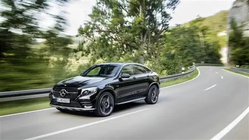 Новые пушки Mercedes GLC 43 для Porsche Macan