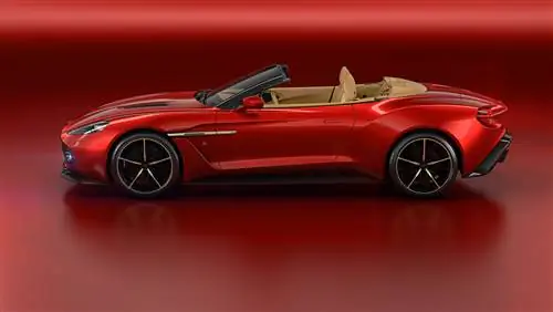 Aston Martin Vanquish Zagato Volante дебютирует в Пеббл-Бич