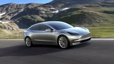 Tesla Model 3 прессованное серебро