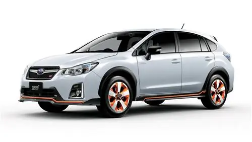 Subaru XV Hybrid tS - модифицированная STI модель предлагается в Японии