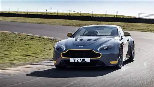 Aston Martin V12 Vantage S получил руководство по изгибу ноги