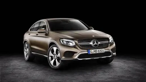 Mercedes-Benz GLC Coupe - гладкая крыша для новейшего внедорожника Mercedes