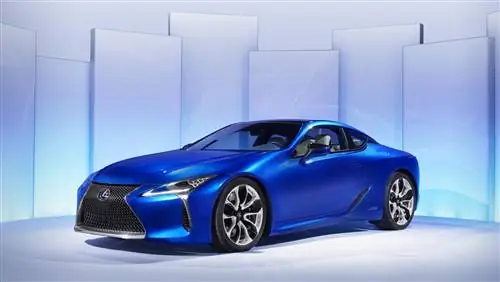 Купе Lexus LC 500h дебютирует на Евро в Женеве - новые изображения