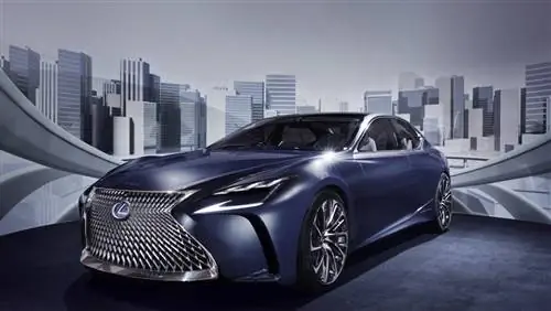 Концепт Lexus LF-FC из Токио возвращается в Женеву, анонсирует следующий LS