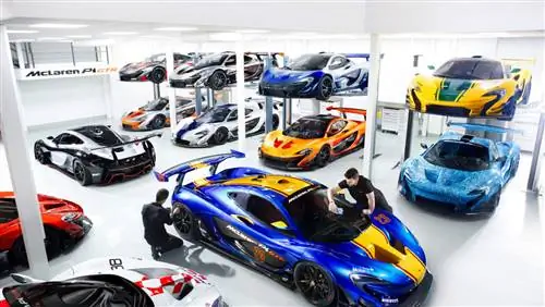 Взгляд за кулисы невероятной мастерской McLaren P1 GTR