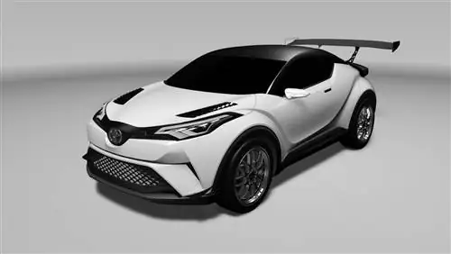 Кроссовер Toyota C-HR участвует в гонках «24 часа Нюрбургринга» в этом году