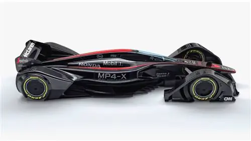 McLaren MP4-X - машина будущего Формулы-1