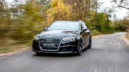 MTM построила Audi RS3 со скоростью 186 миль в час