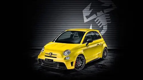 Abarth 695 Biposto Record - двухместный хэтчбек впервые выпущен ограниченным тиражом