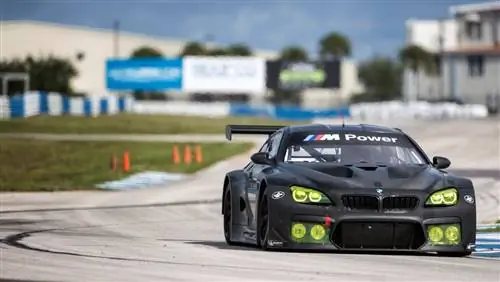 Гонщик BMW M6 GTLM завершил первые тесты Sebring