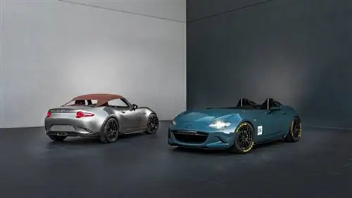 Mazda представила полулегкие MX-5 на выставке SEMA в Лас-Вегасе