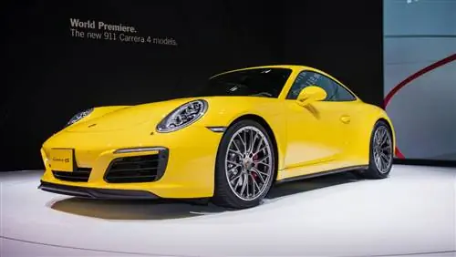 Porsche 911 Carrera 4 - новые фото с Токийского автосалона