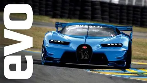 Часы - создание экстремального концепта Bugatti Vision Gran Turismo