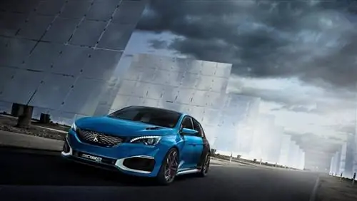 Концепт Peugeot 308 R Hybrid возвращается во Франкфурт