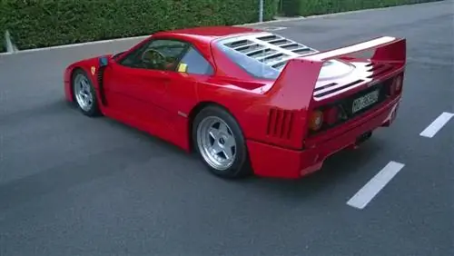 Ferrari F40 продан за 793 000 фунтов стерлингов на аукционе Coys Nurburgring