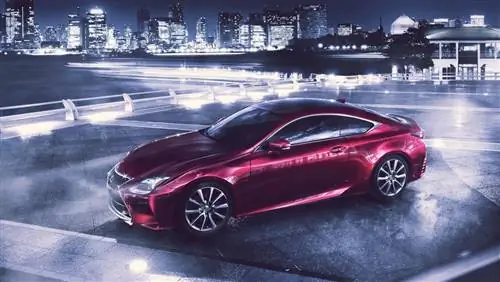 Купе Lexus RC с турбонаддувом ставится ниже RC-F