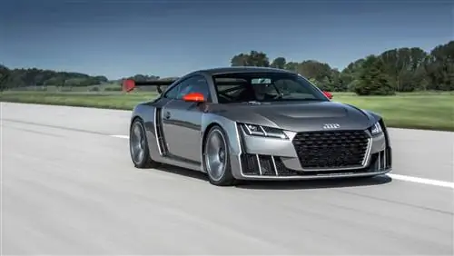 Концепт Audi TT Clubsport Turbo мощностью 591 л.с. оснащен технологией электрического битурбо