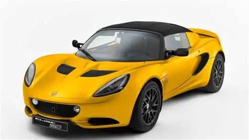 Представлено специальное издание Lotus Elise, посвященное 20-летию