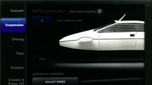 Скрытая функция Tesla Model S превращает автомобиль в сабвуфер Lotus Esprit