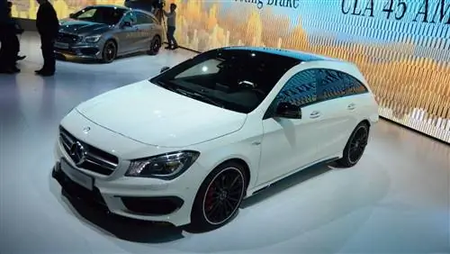 Mercedes CLA 45 AMG Shooting Brake, детали и фото