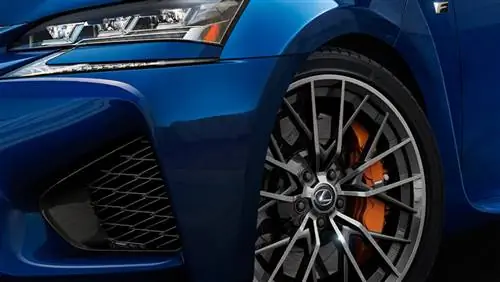 Превью Lexus GS-F в преддверии автосалона в Детройте