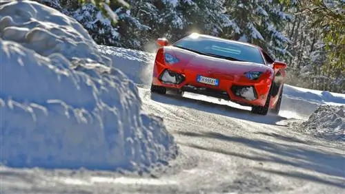 Lamborghini Winter Accademia 2015: видео