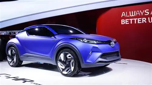 Концепт Toyota C-HR: Парижский автосалон 2014