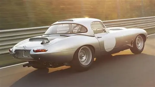 Представлен легкий вес Jaguar E-type