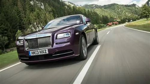 Приближается Rolls-Royce Wraith Drophead