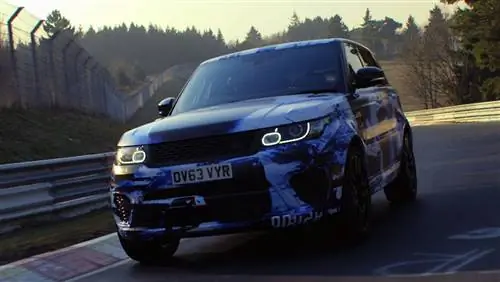 Рекорд Нюрбургринга Range Rover Sport SVR