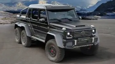 Mercedes G63 6x6 в тюнинге Mansory