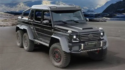 Mercedes G63 6x6 в тюнинге Mansory