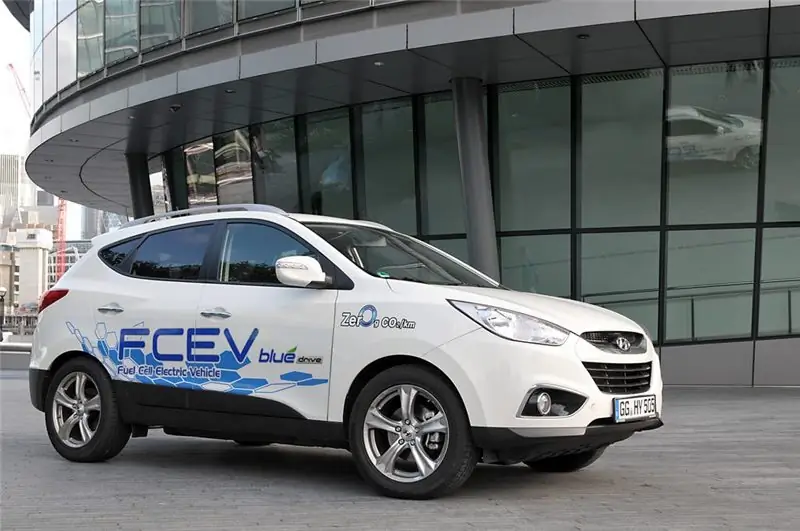 Автомобиль на топливных элементах Hyundai Автомобиль на топливных элементах Hyundai