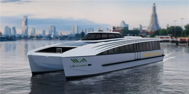 Таиланд получил парк электрических паромов, чтобы помочь очистить Бангкок