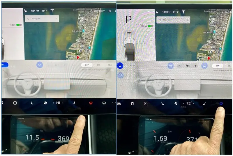 Пример пилотного режима Tesla: энергоэффективность Tesla Model 3 и использование систем отопления, вентиляции и кондиционирования воздуха