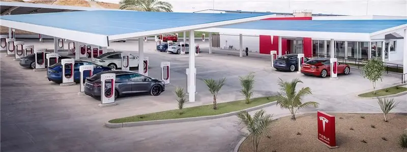 Для непрерывной зарядки Tesla предусмотрена наддувка и зарядка по назначению. Для всего остального есть мобильный коннектор - Часть I