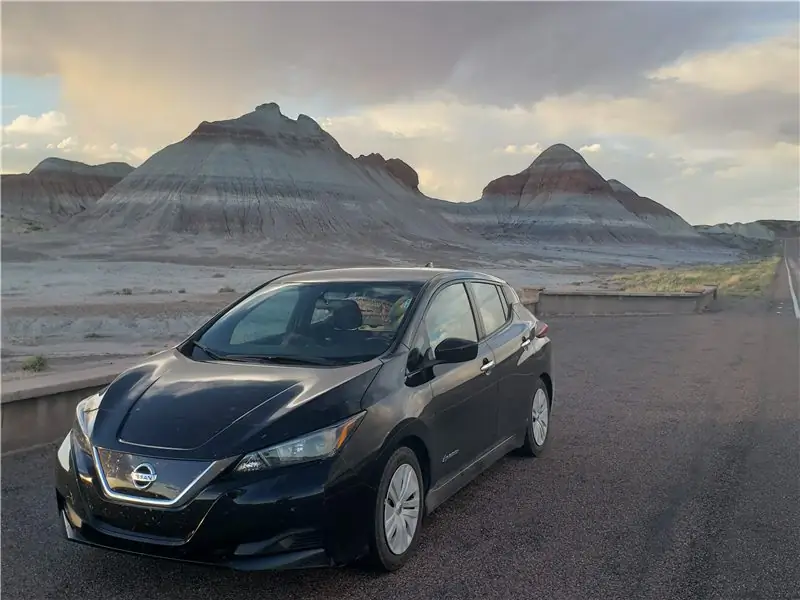 Путешествие на 1200 миль: испытание пределов Nissan LEAF года