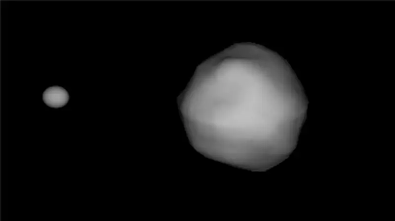 Это Диморфос, астероид, который НАСА попытается отклонить, разбив космический корабль